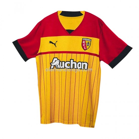 Camisola RC Lens Equipamento Primeiro 2022-2023 Manga Corta